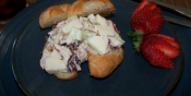 Healthy Chicken Salad With Apples Walnuts 
