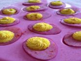 How To Make Pink Deviled Easter Eggs