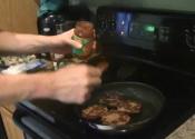 Low Carb Pizza Burger