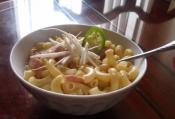 Protein-rich Macaroni Soup