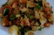 Pita And Potato Arabic Salad