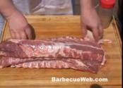 How To Remove The Bbq Pork Ribs Membrane