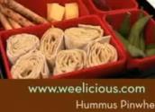 Hummus Pinwheel For Kids