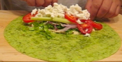 Hummus And Veggie Wrap