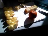 Apple-cheese Slices
