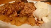Apple And Rhubarb Crumble