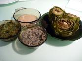 Artichokes With Sauce Vinaigrette (globe)
