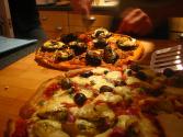 Aubergine Pizzas