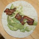 Avocado & Bacon Pitas