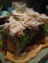 Shrimp And Carambola Salad In Avocado Boat