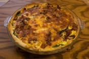 Bacon Cheese Quiche Pie