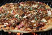 Bacon And Onion Pizza