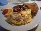 Bacon And Potato Omelette