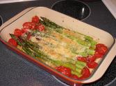 Sole-asparagus Bake