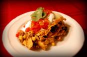 Oaxacan Baked Black Beans