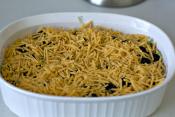 Baked Black Beans With Sour Cream