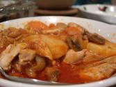 Baked Chicken With Almond Sauce