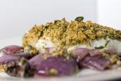 Baked Fish Sicilian Style
