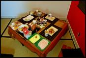 Banana Fruit Salad Plate