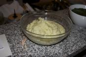 Creamy Basil Mashed Potatoes
