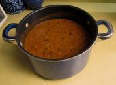 Pinto Bean Chili Soup 