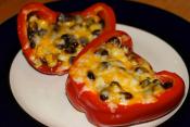 Bean Stuffed Peppers