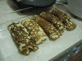 
Beef-filled Pancakes