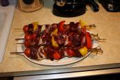 Pineapple Beef Kabobs