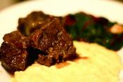 Beef Polenta