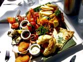 Beer Battered Fish With Chips And Tartare Sauce