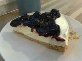 Cheesecake With Black Cherries 