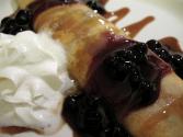 Blueberry Crepes
