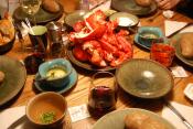 Boiled Live Lobsters