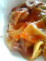 Bow Ties With Eggplant Sauce 