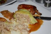 Braised Pork Steaks With Grape Apples