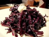 Garlic Flavored Braised Red Cabbage