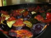 Brinjal And Tomato Baked