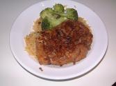 Broccoli With Spiced Rice & Pine Nuts