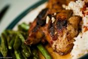 Broiled Marinated Chicken With Vegetables