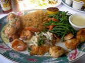 Broiled Shrimp And Scallops