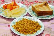 Buttered Eggs Indian Style