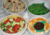 Low Cal Scallop Salad