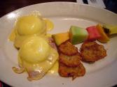 Canadian Bacon With Fruit Sauce