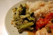Plaice With Tomato And Caper Sauce