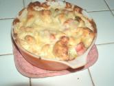 Fried Cauliflower With Cheese Sauce 