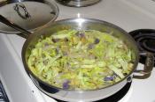 Celery Cabbage With Chestnuts