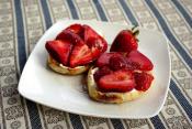 Cheese Topped English Muffins