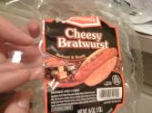 Cheesy Bratwurst