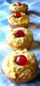 Cherry And Coconut Cookies