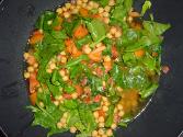 Chick Peas With Sun Dried Tomatoes